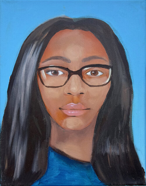 Portrait by Rashaela Mc Lin